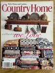 Country Home Magazine February 1998 Collections We Love Decor Quilt. Fixed Price $9.94.