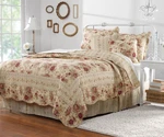 Greenland Home Antique Rose 100% Cotton Heirloom-quality Quilt Set, 5-PIECE F.... Fixed Price $152.97.