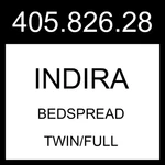 Ikea Indira Bedspread Gray-green Twin/full 405.826.28. Fixed Price $77.99.