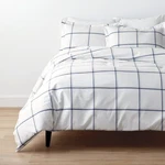 Tailored Stripes And Plaids Classic Cool Cotton Percale Bed Duvet Cover 6000. Fixed Price $62.99.