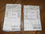 Ballard Designs Euro Pillow Sham Haven Metallic Block Print Set Of 2 New. Fixed Price $43.99.