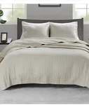 Madison Park Keaton Cream 3PC Coverlet Set King/cal Nip. Fixed Price $84.59.