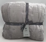 West Elm Lush Velvet Tack Stitch Full / Queen Quilt Pearl Gray. Fixed Price $55.97.