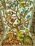 India Art Tree Of Life Bedspread Tapestry Single Kantha Jungle Safari Boho. Fixed Price $67.86.