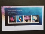 A.a.t. 2017 East Antarctic Deep Sea Creatures Mini Sheet First Day Cover. Fixed Price $12.14.