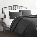 Linen Market 3 Piece Gray Quilt California King Size Bed Set - Lightweight .... Fixed Price $71.00.