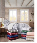 Premier Reversible Velvet To Sherpa Comforter, King. Fixed Price $108.58.