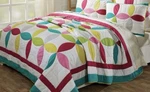 White Bohemian Bedding Vhc Everly Cotton Geometric (1 Quilt & 2 Shams). Fixed Price $42.87.
