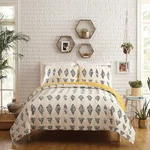 Prosperity 3-PIECE Quilt By Jungalow, Reversible Lightweight Coverlet Set,. Fixed Price $125.85.