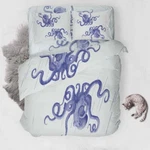 Octopus Ink Sea 3D Printing Duvet Quilt Doona Covers Pillow Case Bedding Sets. Fixed Price $92.48.