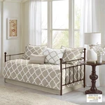 Madison Park Essentials Merritt 6 Piece Daybed Set In Taupe. Fixed Price $54.00.
