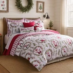 Levtex Home - Pine & Plaid Comforter Set King (106X94IN.) + Two S.... Fixed Price $82.20.
