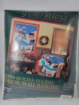Britannica Home Fashions Hand Quilted Blanket Throw Holiday 50X60. Fixed Price $26.99.