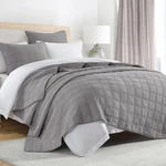 Horimote Home 100% Cotton Quilt Set Size, Grey Full/queen,. Fixed Price $105.99.