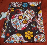 Twin Size Sugar Skull Duvet Cover, Kid's Bedding, 1 Piece. Fixed Price $30.00.