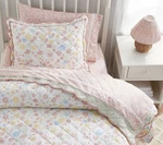 Pottery Barn Kids Julia Berolzheimer Reversible Quilt Full/queen Scalloped Nwt. Fixed Price $283.10.