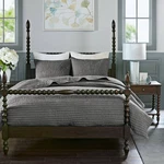 Serene Cotton Gray 3-PIECE King Coverlet Set. Fixed Price $245.28.