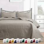 Luxury Bedspread Bedding Set 3 Piece Quilted Coverlet Throw Queen King Size. Fixed Price $31.99.