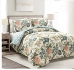 Nip Lush Decor Sydney Floral Full/queen Duvet Cover Set 3 Pc. Fixed Price $84.59.