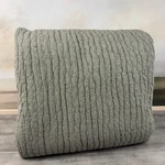 Pottery Barn Pick-stitch Handcrafted Cotton Linen Quilt King/c. Loden Read. Fixed Price $145.95.