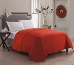 Vcny Home Jackson Embossed Circle, King, Red. Fixed Price $55.00.