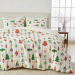 Winter-printed Reversible Comforter And Sham Set Great Bay Home (full /. Fixed Price $41.99.