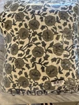 West Elm Laney Floral Quilt Full Queen Reversible Vintage Dark Greens. Fixed Price $158.00.