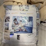 Essential Home 4 Piece King Quilt And Three Pillow Sham Country Floral. Fixed Price $44.49.