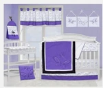 Pam Grace Butterflies & Dragonflies Purple Room 13PC Quilt Crib Bedding Set. Fixed Price $89.00.