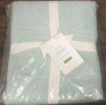 Pottery Barn Hanna Quilted Pillow Sham Beach Glass Euro 26 X. Fixed Price $31.99.