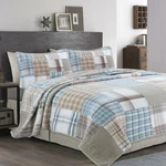Cozy Line Home Fashions Quilt Bedding Set King Size Reversible Cotton 3-PIECE. Fixed Price $135.91.