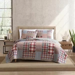 Eddie Bauer Hawthorne King Quilt Set Brown. Fixed Price $85.99.