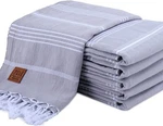 Gold Case Home Collection Lycia Turkish Beach Towel Set Of 38X70", Grey. Fixed Price $97.16.
