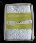 Dransfield & Ross - Vannerie Collection Euro Sham Ivory (neiman Marcus). Fixed Price $29.99.