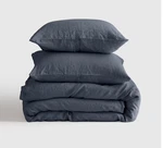 Quince European Linen Duvet Cover Set W/ Shams King/cal Size Night Fall. Fixed Price $149.98.