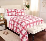 Home Reflections Heritage Quilt And Sham Set - King. Fixed Price $129.99.