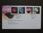 A.a.t. 2017 East Antarctic Deep Sea Creatures Set 4 Stamps First Day Cover. Fixed Price $12.14.