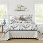 100% Cotton Oversized Quilt 128"X120", Lightweight King Bedspreads .... Fixed Price $360.26.