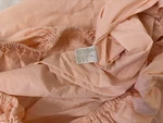 Pratesi Queen Size Fitted Sheet 100% Cotton, Salmon/pink. Fixed Price $162.49.