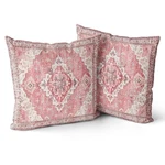 Snycler Pink Boho Throw Pillow Covers Set Of 2 Rug Carpet Double Sided P.... Fixed Price $17.21.