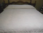 Bates George Washington Choice Hobnail Chenille Bedspread 74"X105" W/3" Fringe. Fixed Price $59.00.