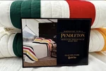 Pendleton Glacier Park 3PC F/q Quilt 100% Cotton Nip Southwest Multi Color. Fixed Price $208.99.