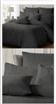 Georges Fine Linens Ashton Charcoal Double Quilt Cover Set. Fixed Price $35.60.