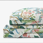 Peacock Classic Smooth Sateen Bed Sheet Set - Cream, Twin. Fixed Price $104.50.