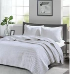 Madison Park Keaton 3 Piece Quilt Set All Season Bedspread Bedding Shams Pillows. Fixed Price $59.99.