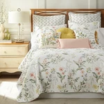 Viviana Reversible Full/queen Quilt Set (88X92IN) With Pillow Shams (26X20IN). Fixed Price $181.90.