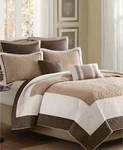 Madison Park Attingham 7-PC. Quilted Coverlet Set Full / Queen Beige. Fixed Price $70.59.