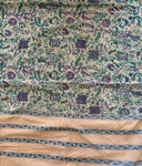 Vtg? Block Print Share Bedspread Full/double 96X80 Purples Pinks India?. Fixed Price $48.66.