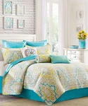 Echo Design Hudson Paisley 2PC Set, 1 Twin Coverlet & Standard Sham. Fixed Price $99.99.