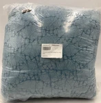 Pottery Barn Cocoon Cotton Voile Diamond Quilt Blue King Cal #Z1207. Fixed Price $339.40.